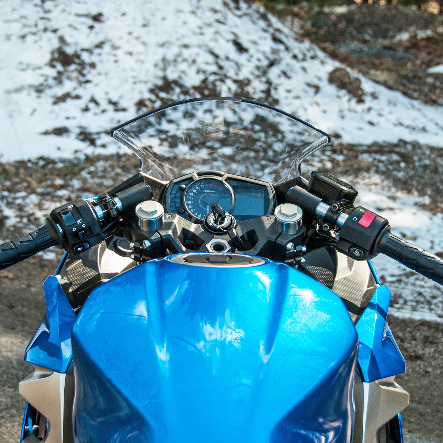 Woodcraft Split 41mm Clipon Assembly with 2-1/2" Riser for the Kawasaki Ninja 400 Woodcraft Split 41mm Clipon Assembly with 2-1/2" Riser for the Kawasaki Ninja 400